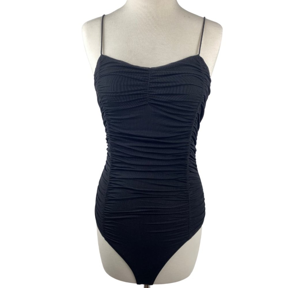 Ruched Cami Bodysuit